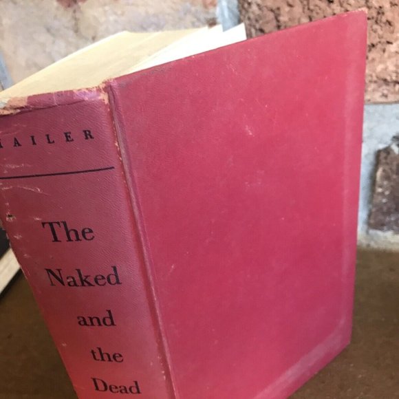 The Naked And The Dead BY NORMAN MAILER FROM 1948 Hardcover Book Vintage - Picture 3 of 12